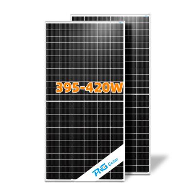 China Commercial Solar Panels  405W 410W 415w395w 420w Half-Cell Poly PERC Solar Module 144cells for sale