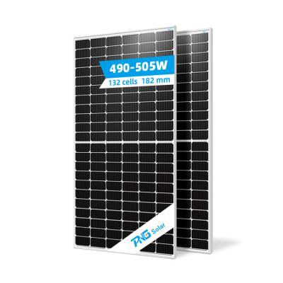 China China Factory PNG Solar Panel low Price490w 495w 500w505w 182*91mm for sale