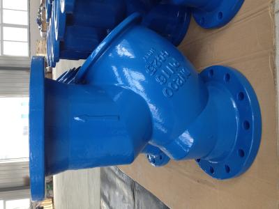 China BS y strainer flanged ends for sale