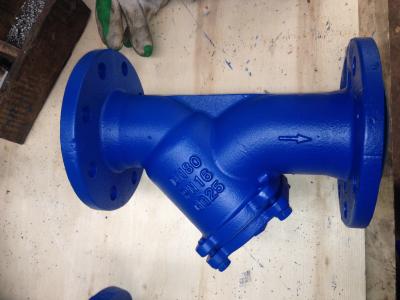 China DIN y strainer flanged ends for sale