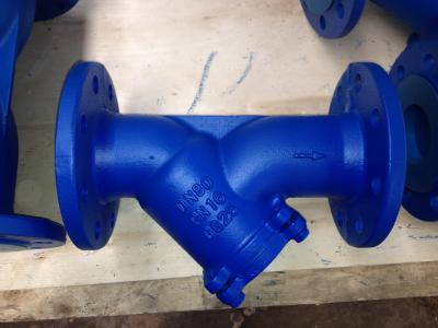 China DIN y strainer flanged ends for sale