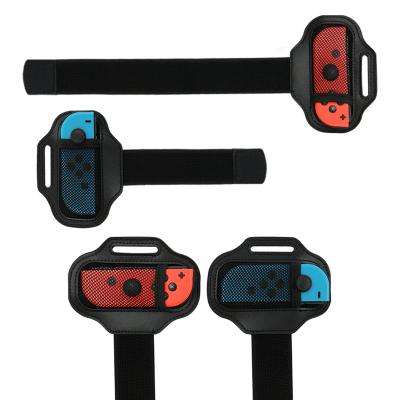 China 1 Pair ERGONOMIC Dance Adjustable Strap for Switch Elastic Wristband for Joy-Controller Wrist Dance Band Armband and Legband for NS Switch for sale