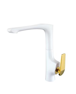 China New Gold Mixer Tap Nice Model Thermostatic Faucets Kitchen Products Basin Faucet for sale