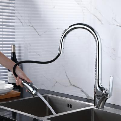 China Thermostatic Faucets Factory Fashion Original Design 59%copper Single Lever Sink Kitchen Faucet for sale