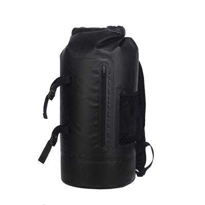 China Waterproof PVC Backpack Tarpaulin Waterproof Waterproof Dry Bag Traveling Backpack for sale