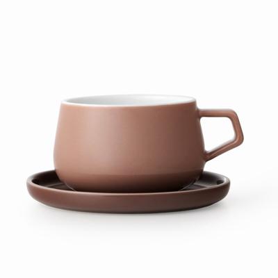 China Simple Design Viable Coffee Shops Used Nordic Matte Espresso Cup Mug Tea Ceramic Coffee Mug for sale