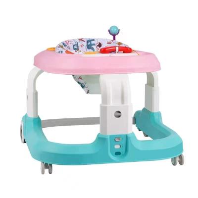 China Learn 2022 Hot Sale Fold Baby Walker Walking Ring For Baby Walker With Wheels And Seat Walkers for sale