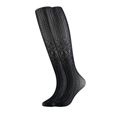 China SMILEY Wholesale Fishnet Women Lace Transparent Sexy Stockings Pantyhose Female Hosiery Net for sale