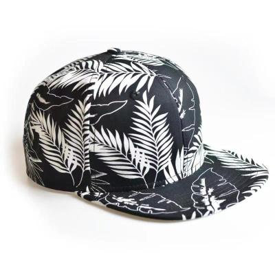 China New Style Wholesale Cool High Quality Hip Hops Cotton Sun Protection Sheet Dark Snapback Hat for sale