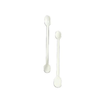 China Sustainable Biodegradable Disposable Cornstarch Coffee Sticks Teaspoon Blender Sticks for sale