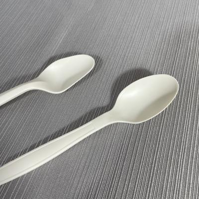 China Hotel Wholesale Disposable Biodegradable Degradable Reusable Steak Set Cutlery Cornstarch HS06 Disposable Utensils for sale