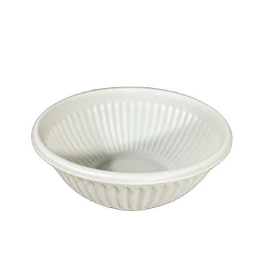 China 146ml Disposable Eco-Friendly Biodegradable Cornstarch Food Containers Coconut Plastic Bowl for sale