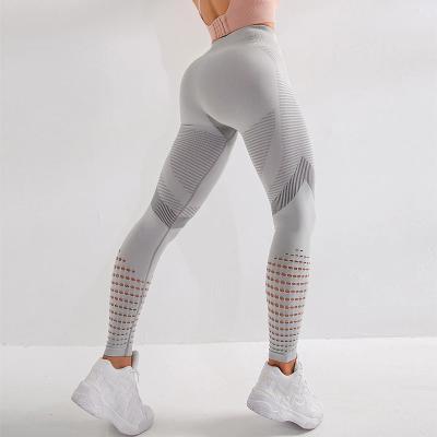 China High Waist Women Seamless Fitness Leggings Breathable 92% Polyester And 8% Spandex for sale