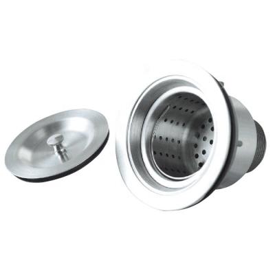 China Modern stainless steel basket strainer for kitchen sinks for sale