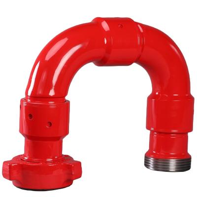 China Service Good / Break Chiksan Swivel Joint With Hammer fig1502 Union Connection Oil Radius Swivel Joint Long 2