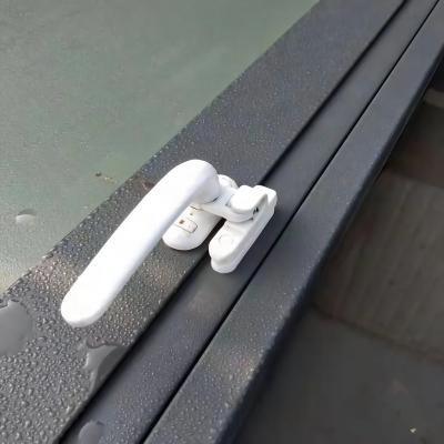 China Accessories Rainproof Security Last Sliding Window Handle Traditional Aluminum Lock for sale