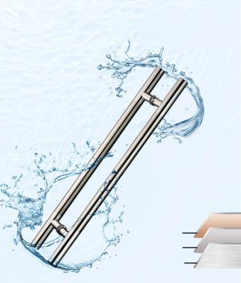 China Modern Barn Wood Shower Accessories Stainless Steel Brushed Brass Cabinet Bar Door Pull Handle Luxury for sale