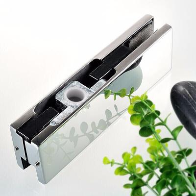 China 640 Locks Modern Square Cylinder Floor Hinge Intimate Head Frameless Hydraulic Door Patch Fitting For Glass for sale