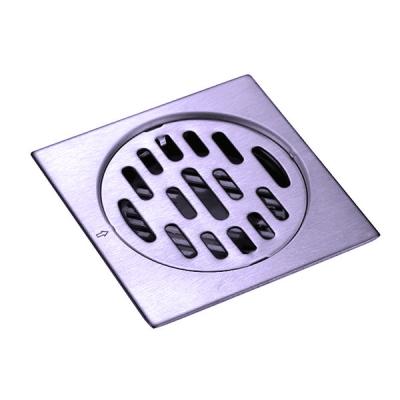 China Modern Bathroom Shower Stainless Steel Floor Drain Filter Heavy Duty Aluminum Round Sticker With Traps for sale