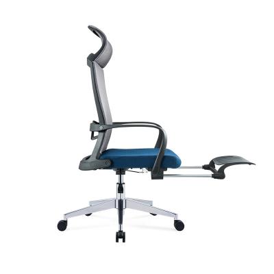 China Ergonomic (Height) Adjustable Chair Office Gaming Chair With Lumbar Support Mesh Chair With Leg Rest for sale