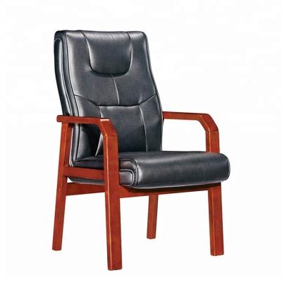 China Guangdong Xiongpai Traditional Furniture Modern Simple Concise Easy Movement Leather Meeting Chair for sale