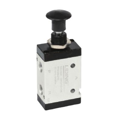 China Factory Pneumatic Push Button Switch Mechanical Reciprocating Hand Control Valve Solenoid Valve for sale