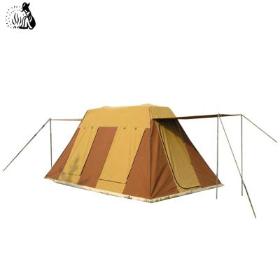 China Waterproof Wholesale Family Canvas Sun Leisure Outdoor Tents for sale