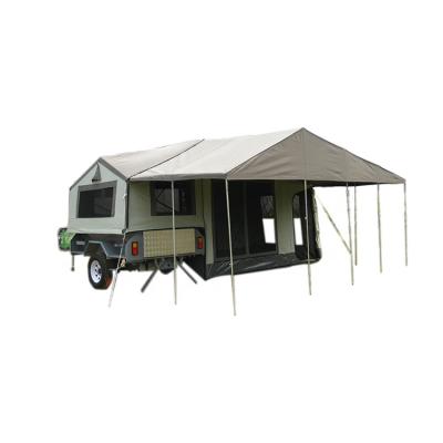 China Off Road Truck Tent Camper Luxury Family Camping Roof Top Tent Trailers Waterproof Customized Outdoor Clamping for sale