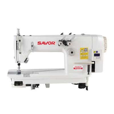 China SR3800D Programmable Double Needles Chainstitch Direct Drive Industrial Sewing Machine for sale