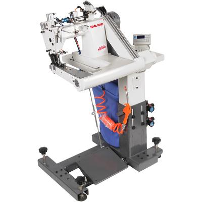 China SR9588-PL/CV Programmable Automatic Feed Off Arm Mechanical Tug For Jeans Sewing Machine for sale