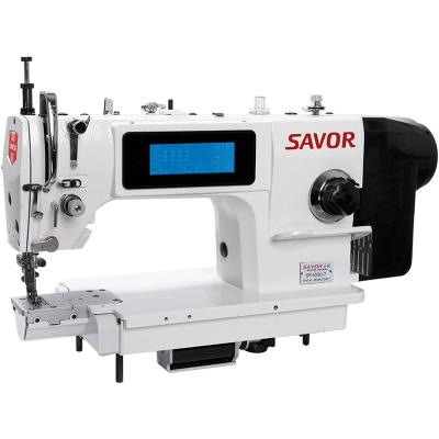 China SR6590-7 Programmable Computerized Industrial Special Lockstitch Sewing Machine for Upper Differential Tug Curtain for sale