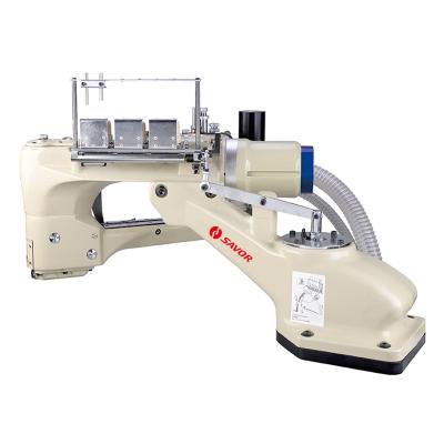 China SR62G Knitting Direct Drive Sewing Machine 4 Needle 6 Thread Programmable Coupling With Double Cutter for sale