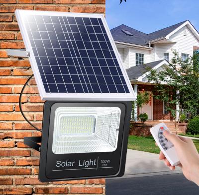 China Outdoor Competitive Price Solar Led Street Lights 60W 120LED IP65 Outdoor Waterproof Solar Led Flood Light for sale