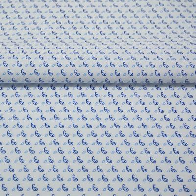 China Bule Indigo Cotton Cardboard Anti-static 100% Custom Digital Tissue Printing For Baby for sale