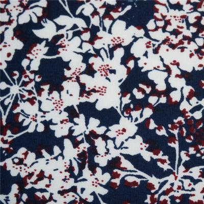 China Baby leaf plain anti-static floral custom 100% cotton printed fabric for shirts wholesale and supplier for sale