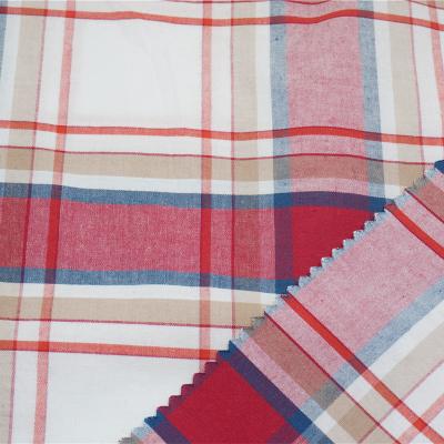 China Designer Plaid School Uniform Cotton Textiles Wholesale Breathable Korean Cloth Woven Plaid School Uniform Fabric For Clothing for sale