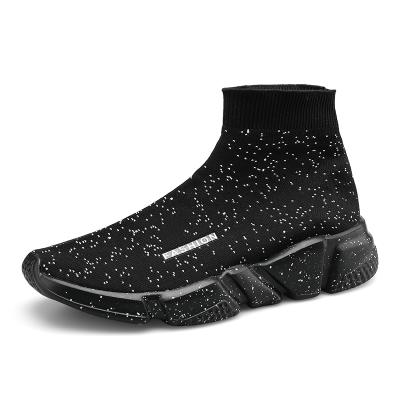 China CUSHIONING Hot Design 2021 Sky Star Lit Custom Brand Logo Unisex Balencia Breathable Sock Shoes Sneakers for sale