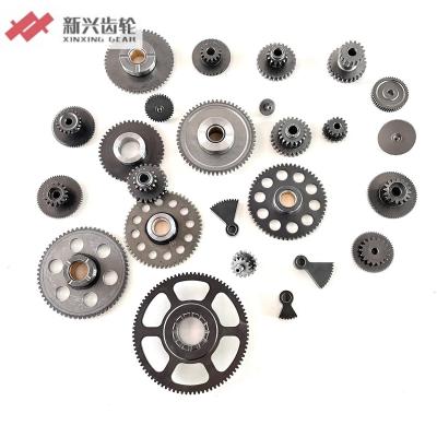 China Factory Transmission Metal Tooth Helical Worm Gear Sets For Motorcycle 250cc Engine for sale