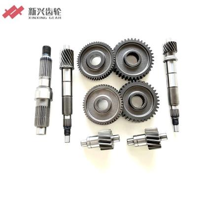 China Factory Shaft Automobile Counter Shaft Assy Spur Gears Steel Drive Speeding Shaft for sale