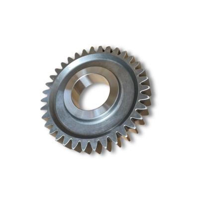 China Factory Construction Machinery Gear Shot Blasting Metal Auto Part Small Spare Gear for sale