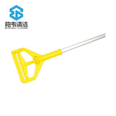 China Durable cleaning aluminum handle and industrial wet mop clip for sale