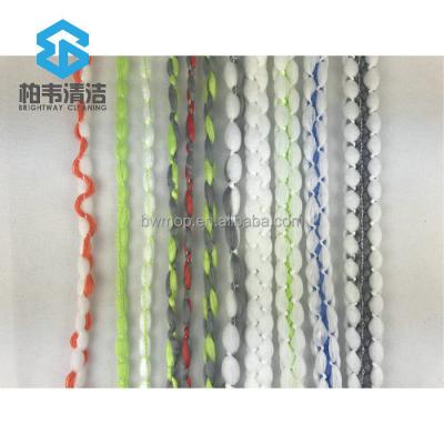 China Sustainable Colored Microfiber Mop Yarn for sale