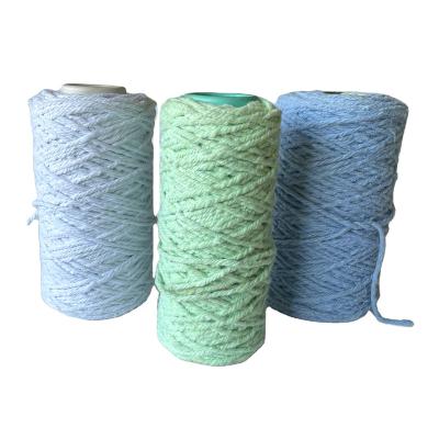 China Popular Products Factory Supply Customized Color Cotton Recycle Blended Mop Yarn for sale