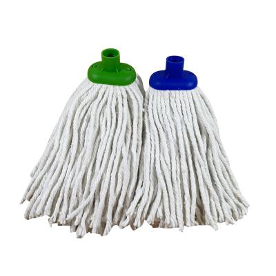 China 100% Sustainable Home Cleaning Cotton Broom Mop Head Refill for sale