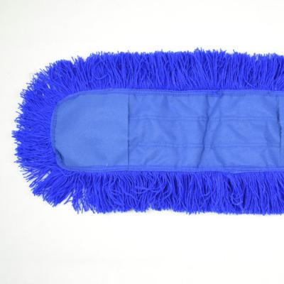 China Sustainable premium quality acrylic dust mops in custom colors and sizes for sale