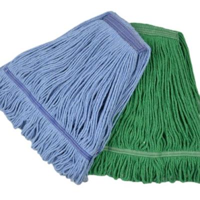 China Industrial Sustainable Commercial For Hotel Restaurant Household Standard Broom Cleaning Wet Mop Floor Cotton Mop for sale