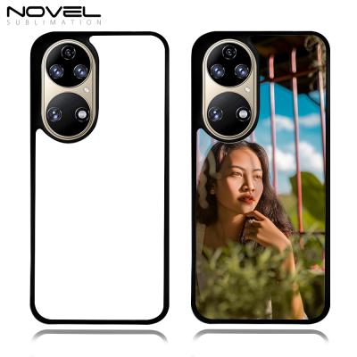 China Anti-fall For Huawei P Series Factory Price 2D Sublimation TPU Case With Metal Insert For Huawei P50 P40 P30 for sale