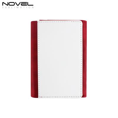 China DIY small newcomer wallet for lady, sublimation leather wallet for sale