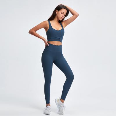 China Newly Designed Breathable Yoga Suit For Women With High Waist Humidity And Sweating for sale