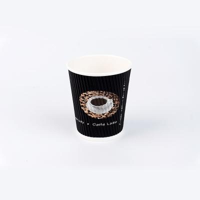 China Factory Outlet Custom Disposable Paper Cup Disposable Single Wall Paper Cup With Handle For Coffee Packaging for sale